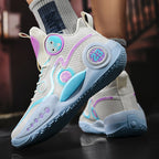 Women's Basketball Sneakers with Innovative Cushioning System and Non-Slip Sole