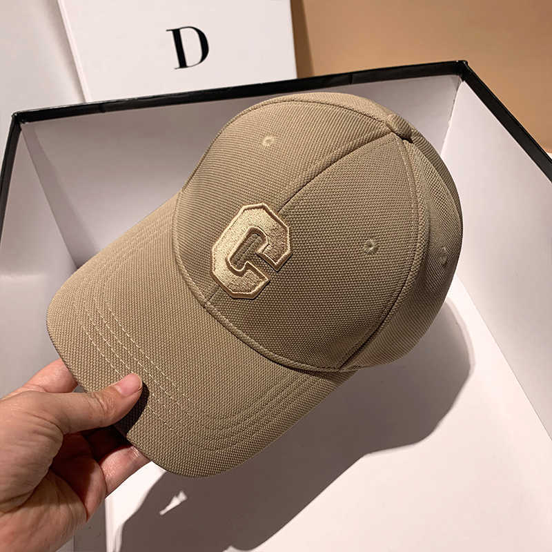 Men's Stylish Textured Cotton Baseball Cap
