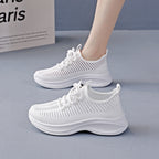 Women's Breathable Casual Sneakers with Flexible Sole