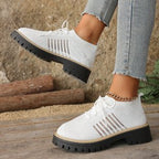 Women's Breathable and Comfortable Sneakers with Statement Sole