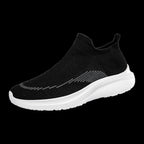 Women's Breathable Sport Sneakers with Flexible Knit Upper