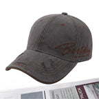 Men's Distressed Casual Cotton Baseball Cap