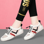Women's Breathable and Sporty Casual Sneakers with Flexible Sole Design
