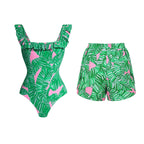 Women's Swimsuit and Maxi Skirt Set