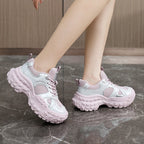 Women's Breathable Casual Sneakers with Cushioned Sole and Modern Running Design