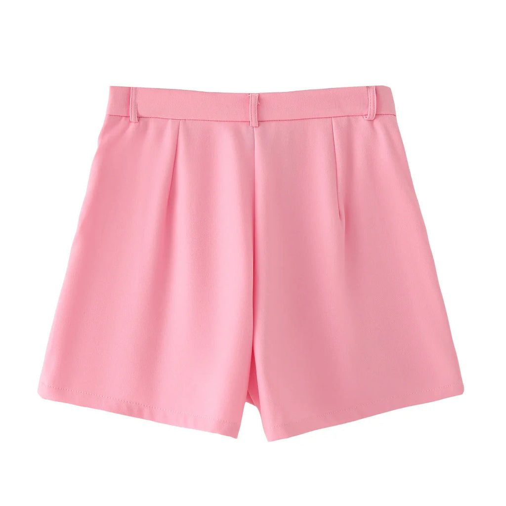 Women's Blazer and Shorts Ensemble