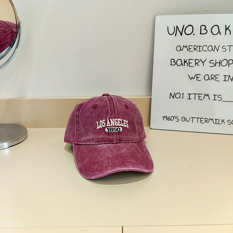 Men's Vintage-Style Cotton Cap