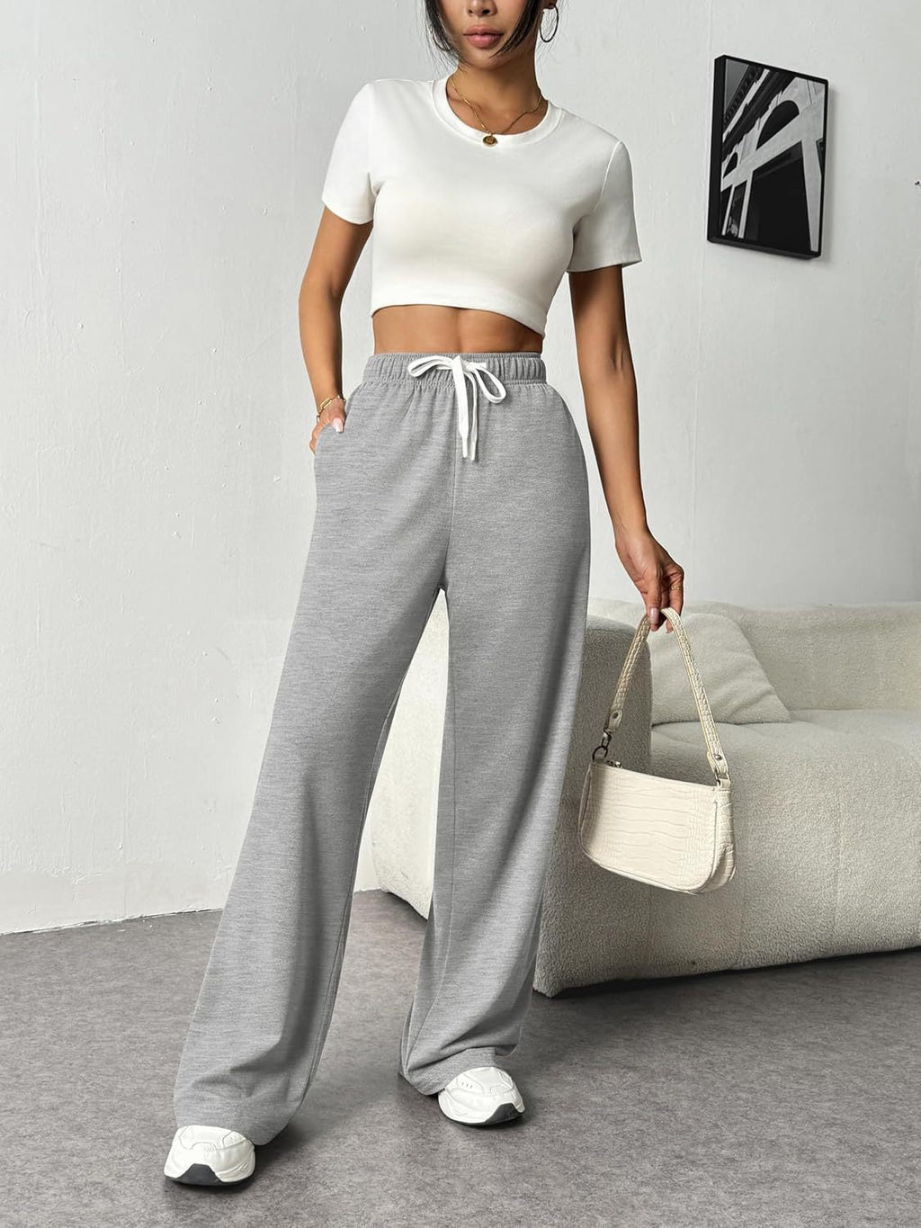 Women's Comfortable Wide-Leg Casual Pants