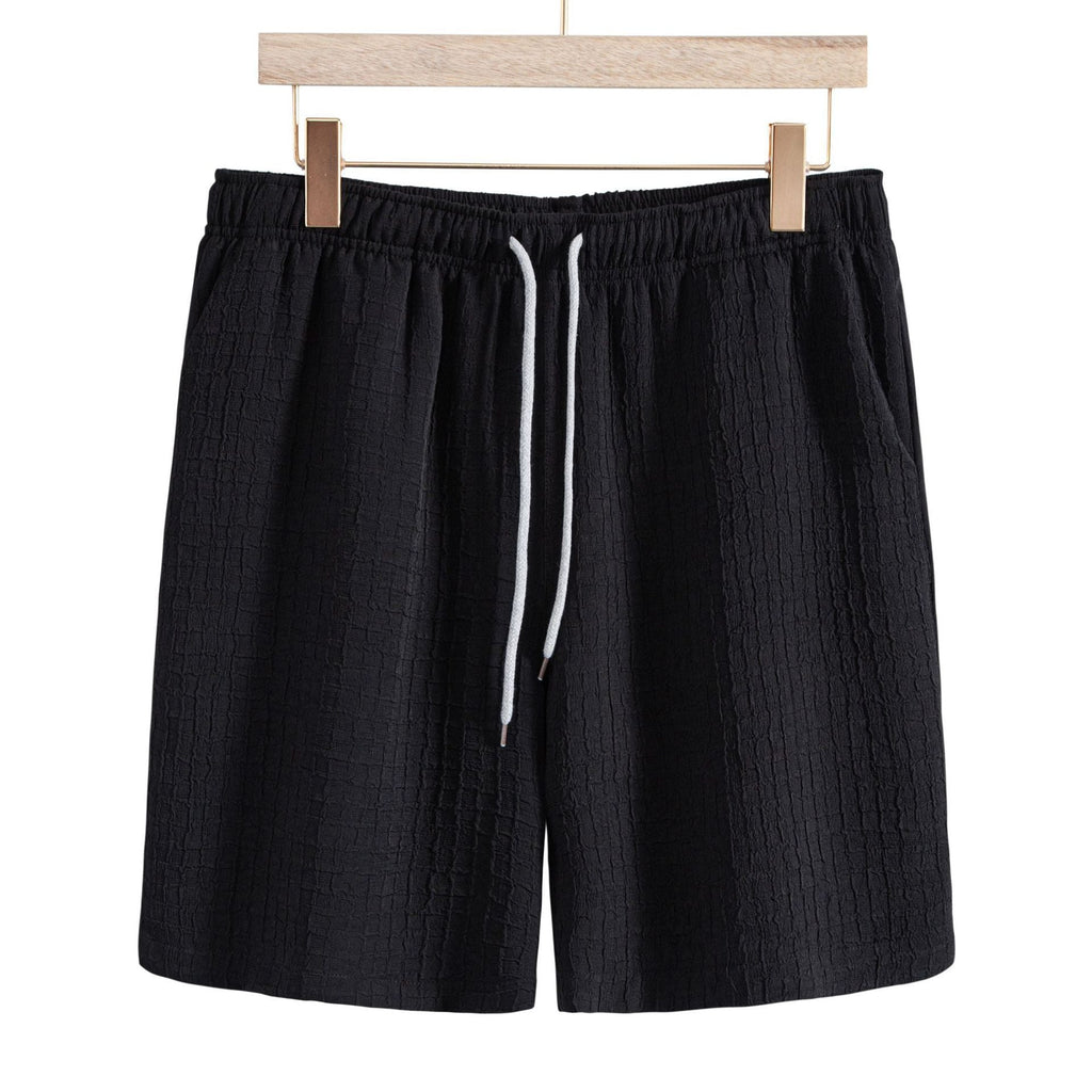 Women's Casual Pants with Decorative Textured Pattern