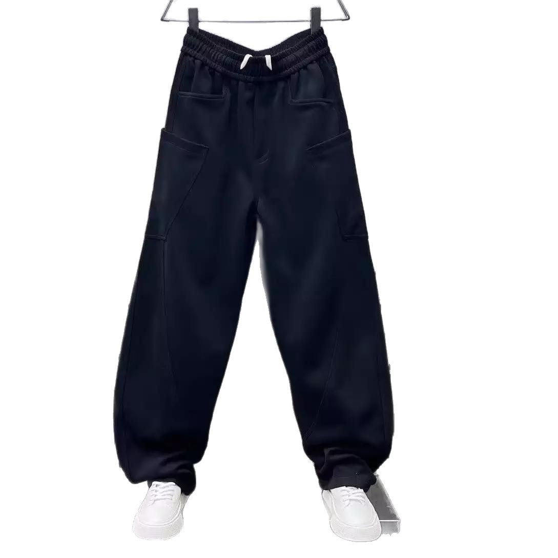 Women's Comfortable Sweatpants with Cargo Pockets