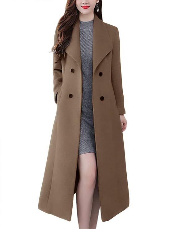 Women's Long Wool Coat