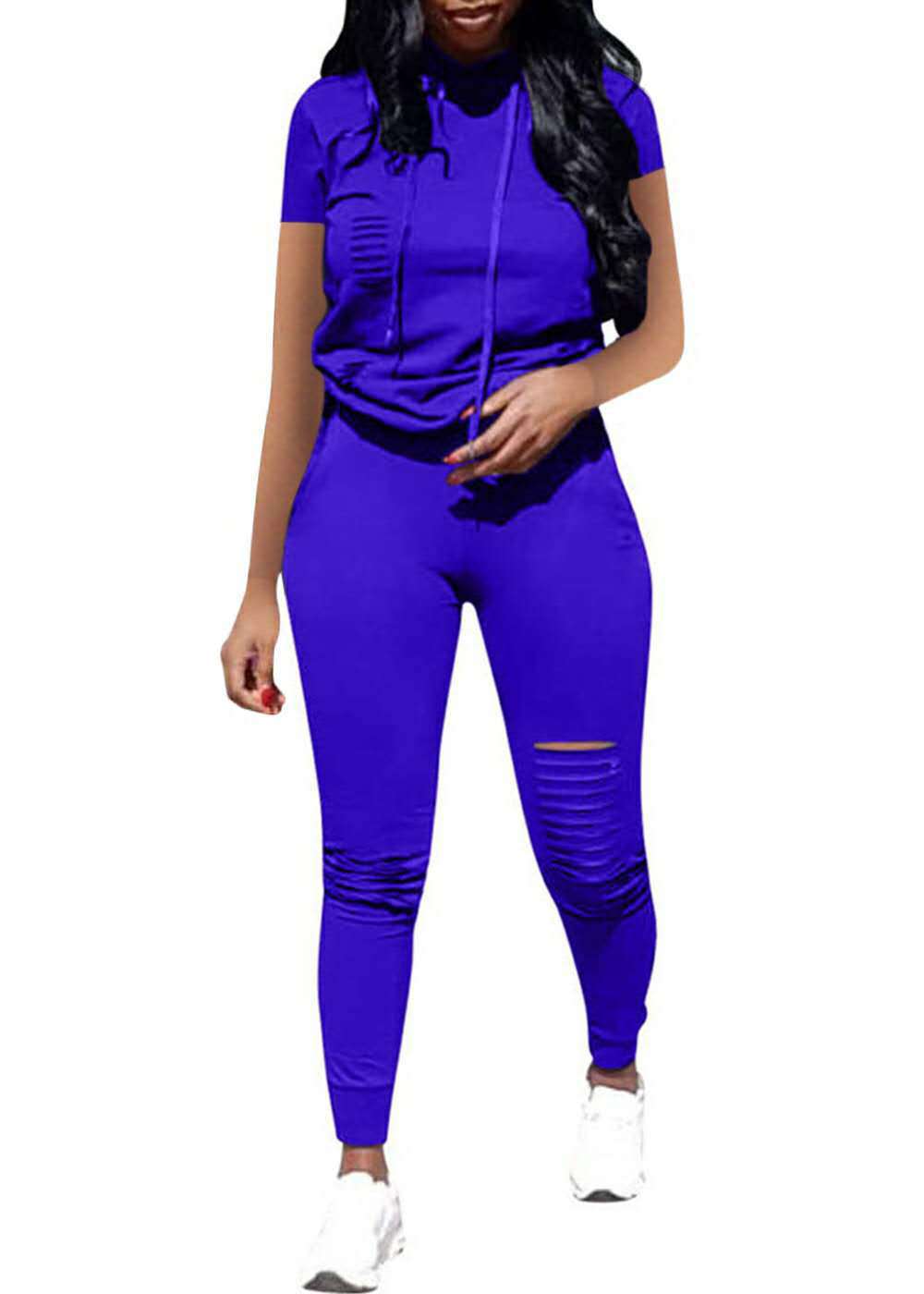 Women's Jogging Suit with Stylish Zipper Details and Sporty Fit
