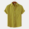 Women's Short Sleeve Shirt with Chest Pocket