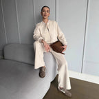 Casual Sweat Jacket and Pants Set