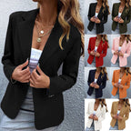 Elegant Women's Blazer with Slim Fit and High-Quality Details