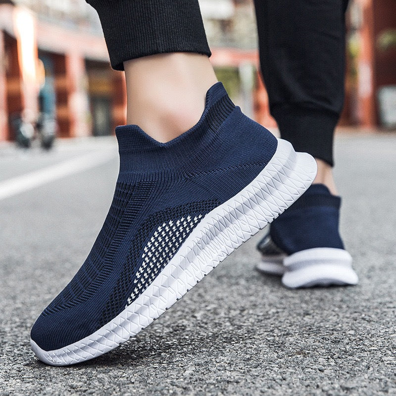 Women's Breathable Sneakers with Elastic Shaft