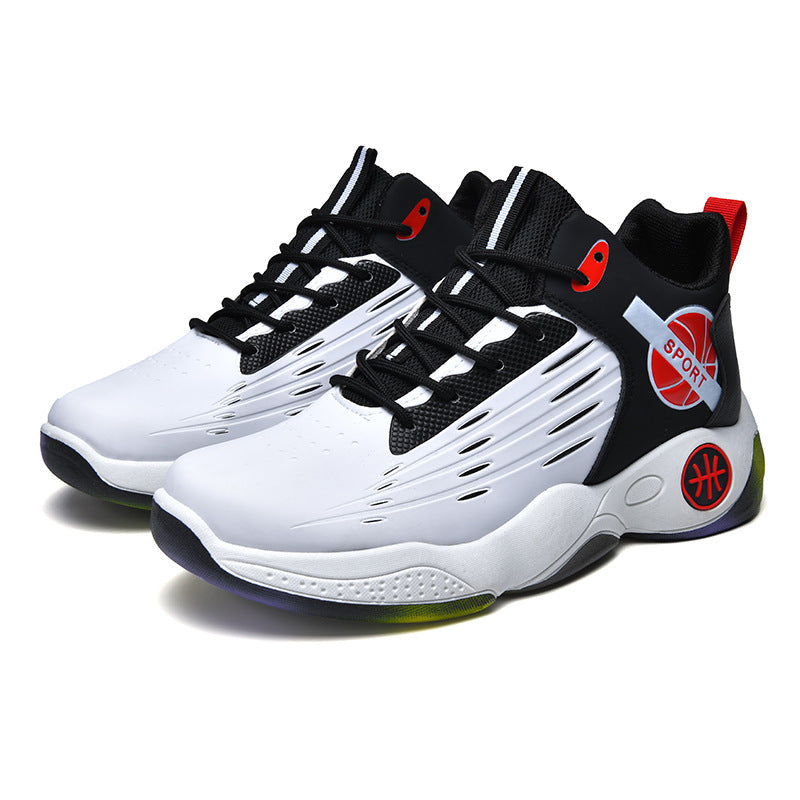 Women's Basketball Sneakers with Breathable Upper and Cushioned Sole