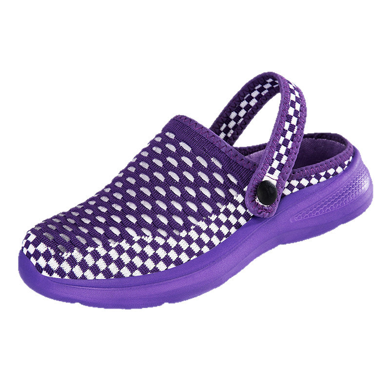 Women's Breathable Clogs with Adjustable Strap