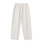 Women's Casual Pants with Elastic Waistband and Practical Side Pockets