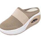 Women's Breathable Clogs with Non-slip Sole and Flexible Mesh Upper