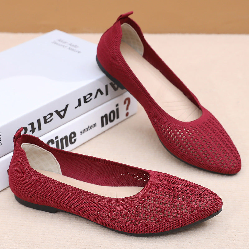 Women's Breathable and Flexible Ballet Flats