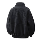 Women's Designer Transitional Jacket with High Collar and Practical Zipper Pockets