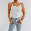Women's Basic Tank Top with Adjustable Straps