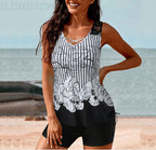 Women's Swim Top with Lace Detail