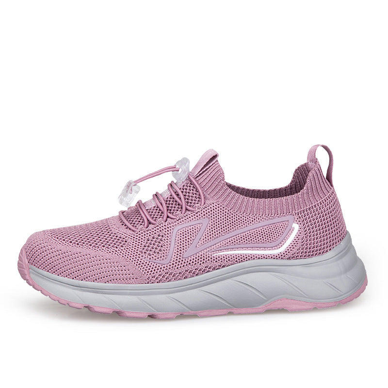 Women's Breathable Sneakers with Quick-Lace System