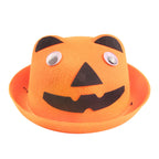 Halloween Pumpkin-Themed Costume Hat