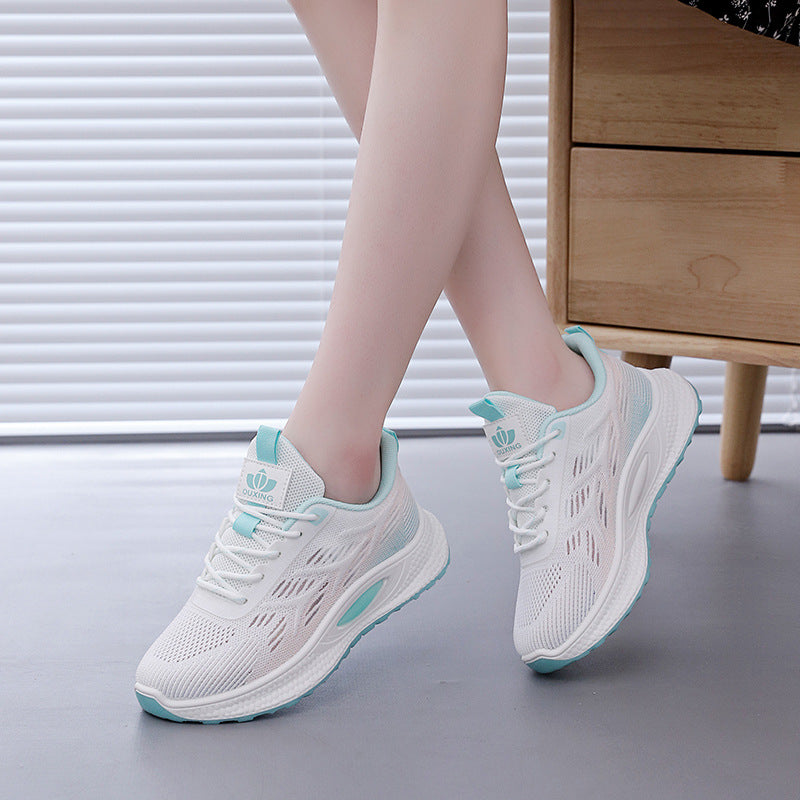 Women's Breathable Running Shoes with Flexible Sole and Ergonomic Design