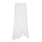 Women's Maxi Skirt with Lace Accents