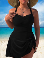 Women's Swimsuit with Side Skirt