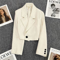 Women's Tailored Blazer with Elegant Lapels