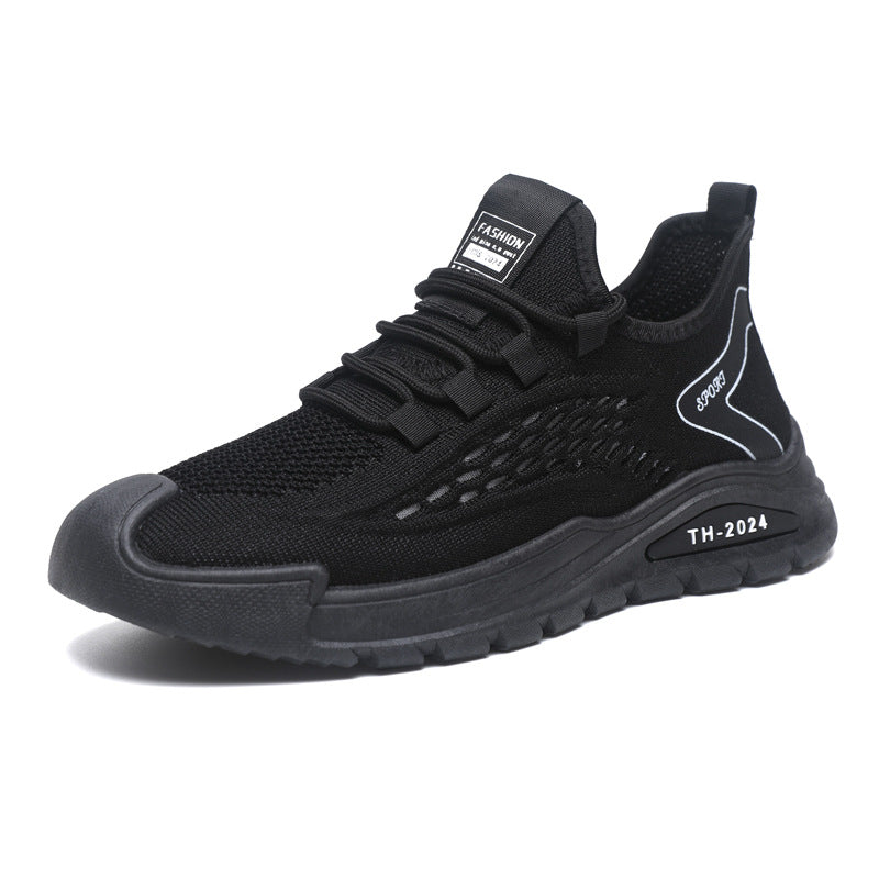 Women's Breathable Sports Sneakers with Flexible Mesh Upper and Non-Slip Sole