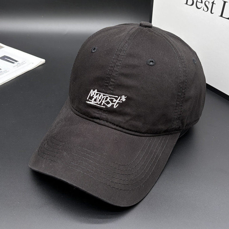 Men's Casual Stitch-Embellished Baseball Cap