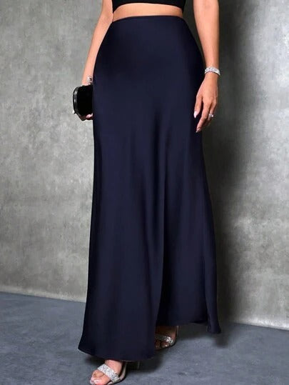 Women's Maxi Skirt with Flowing Cut