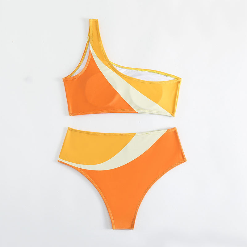 Women's Asymmetrical Gradient Bikini
