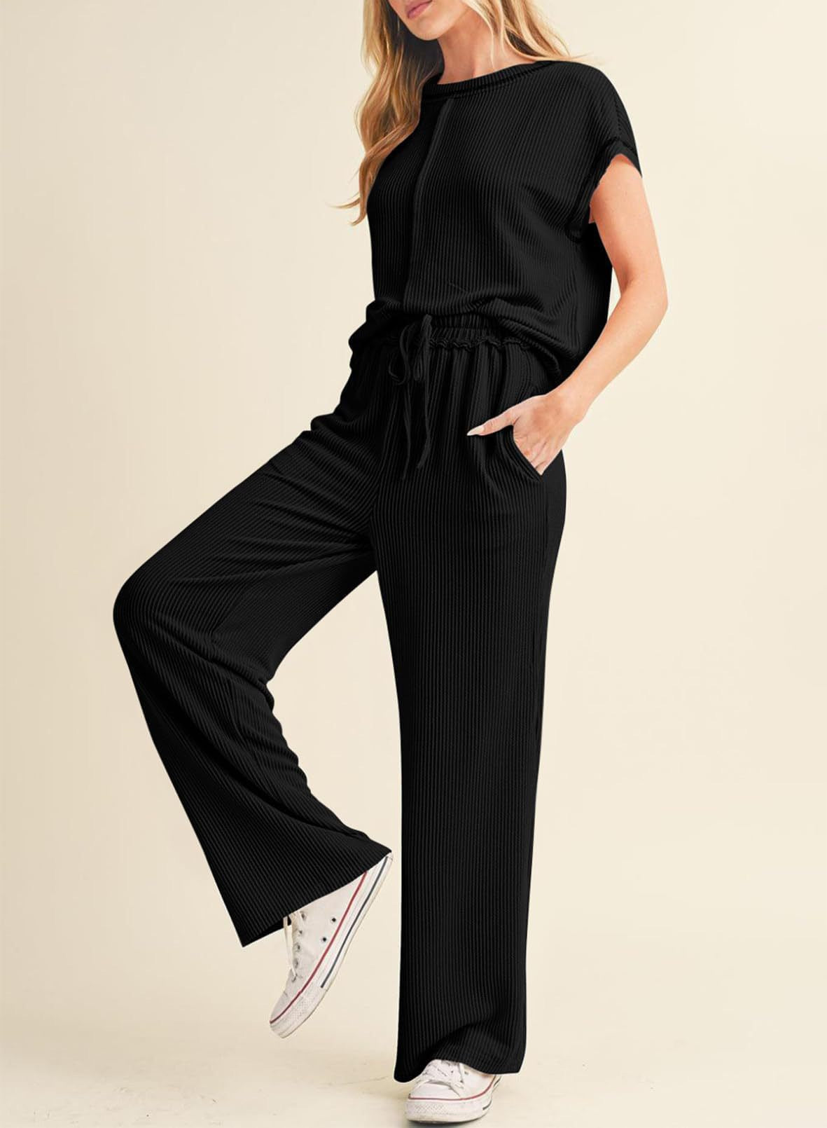 Women's Cozy High-Waisted Lounge Set