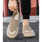 Women's Breathable Slip-On Sneakers with Elastic Inserts