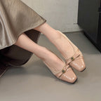 Women's Ballet Flats with Decorative Bow Detail and Elegant Appliqué