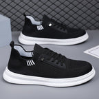 Women's Breathable Casual Sneakers with Flexible Sole and Comfortable Design