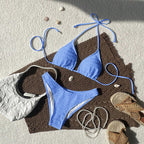 Women's Swimsuit with Textured Surface