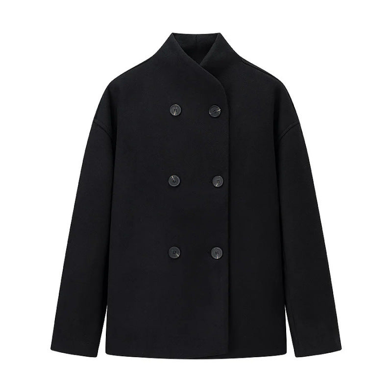 Elegant Double-Breasted Jacket