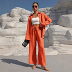Women's Elegant and Casual Loose-Fit Loungewear Set