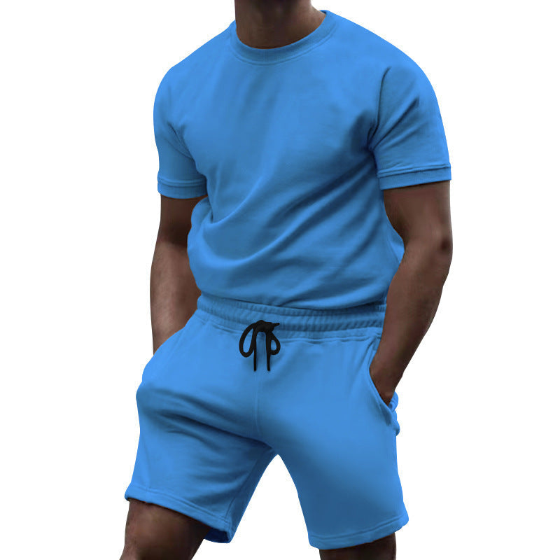 Men's Short-Sleeve Sweat Set