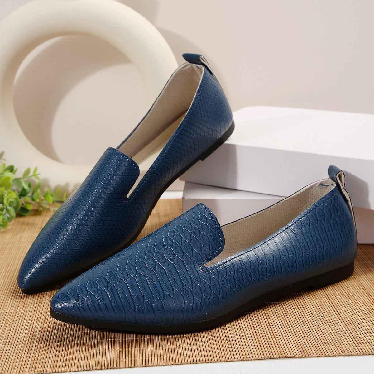 Women's Ballet Flats with Breathable Mesh and Flexible Footbed