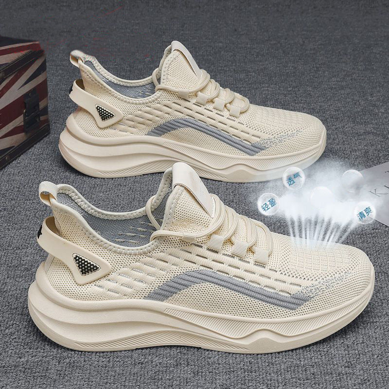 Women's Breathable Running Sneakers with Flexible Sole and Cushioning Technology