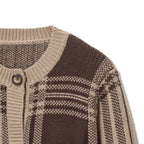 Women's Patterned Cardigan with Button Details