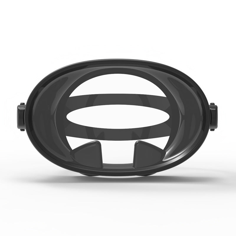 Innovative diving mask with ergonomic design and anti-fog technology